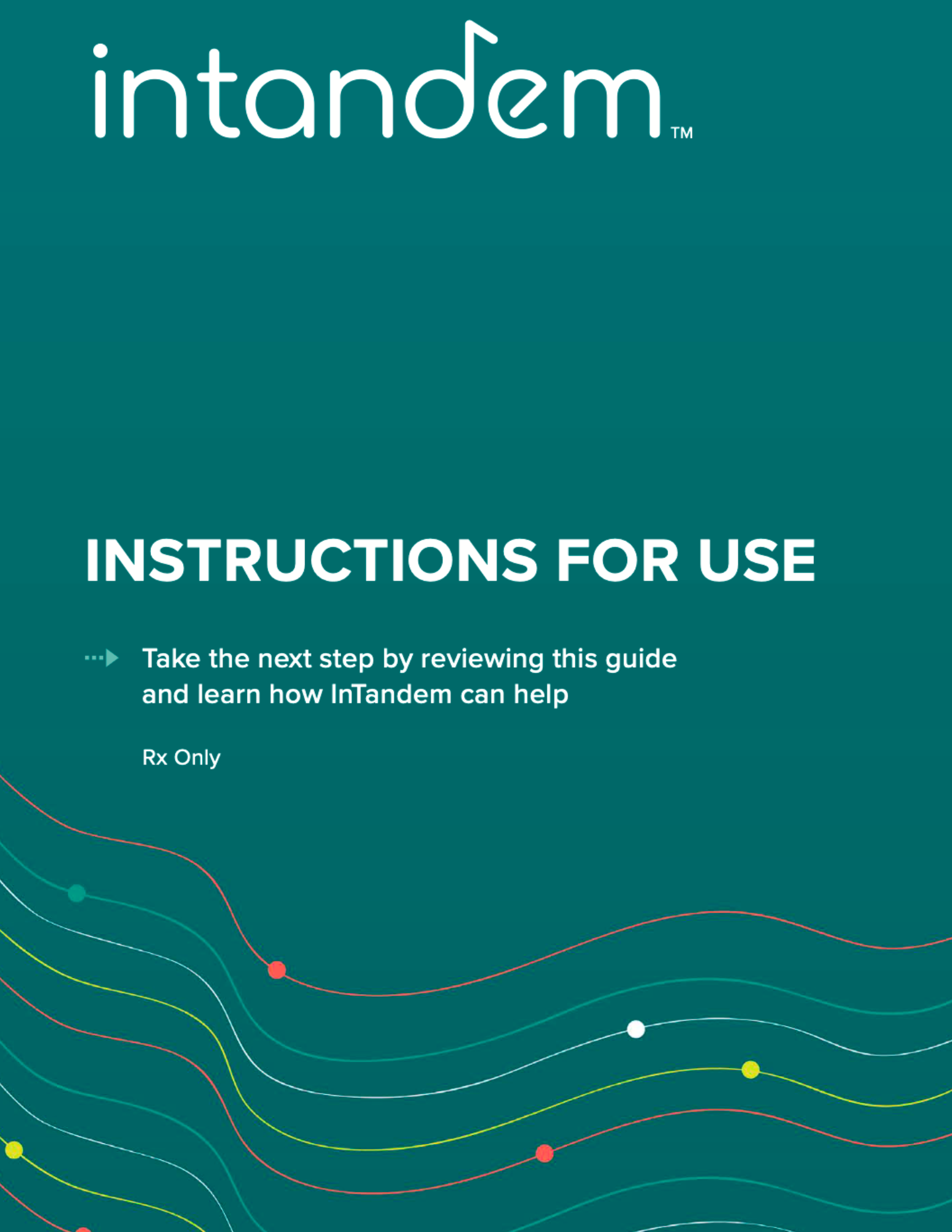 A link to the InTandem Instructions for Use in both English and Spanish