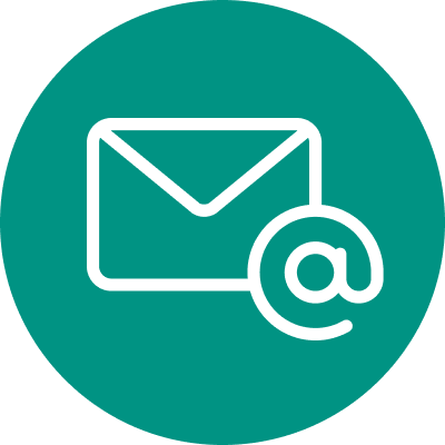 icon with email indicator