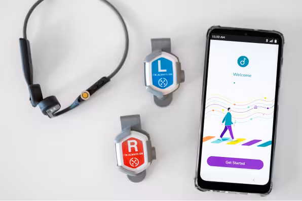 InTandem, a use-at-home medical device for chronic stroke walking rehab that deliver rhythmic auditory stimulation (RAS)